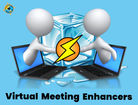 DTA VT Virtual Meeting Enhancers Logo sky blue BG 2 med