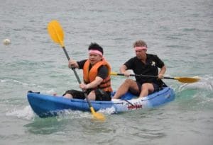 Olympics Kayak Race hero shot